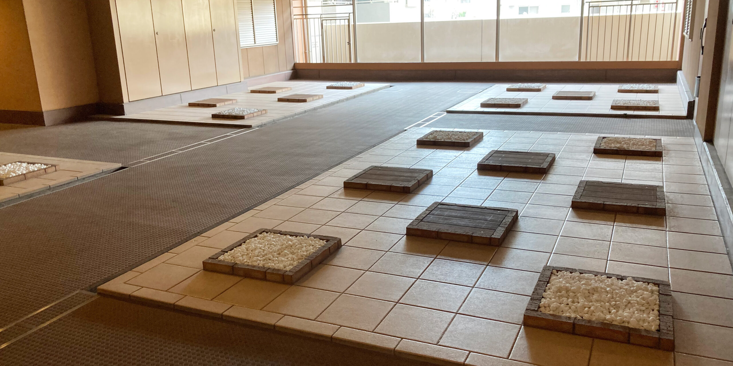改修後共用通路
